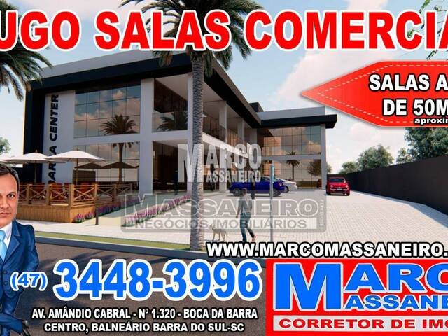 #AL40 - Sala para Locação em Balneário Barra do Sul - SC - 1