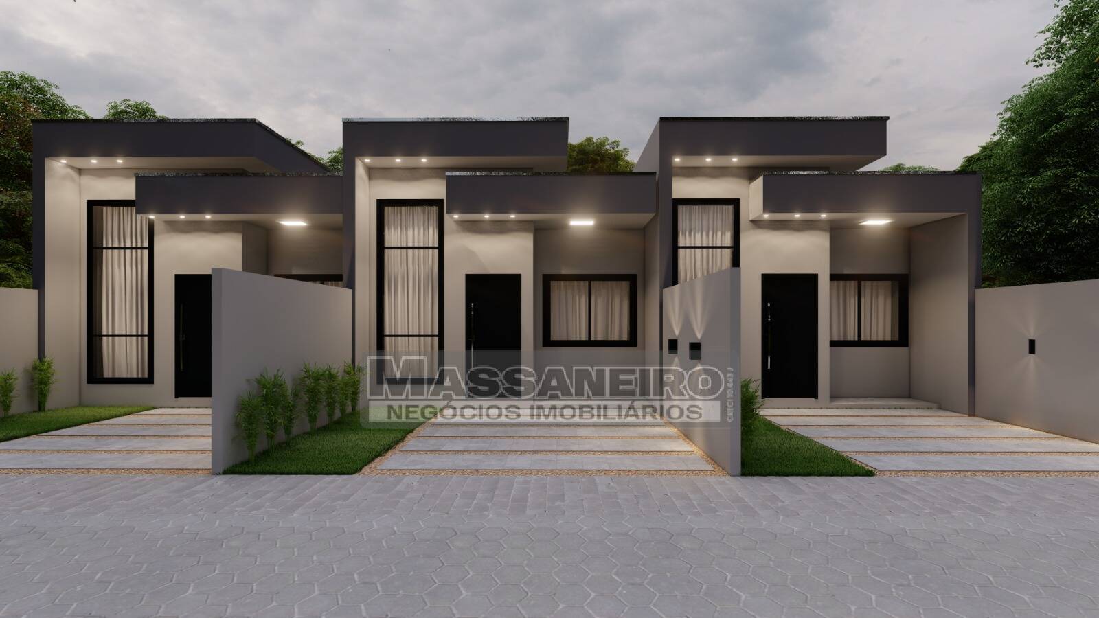 Casa, 3 quartos, 76 m² - Foto 2