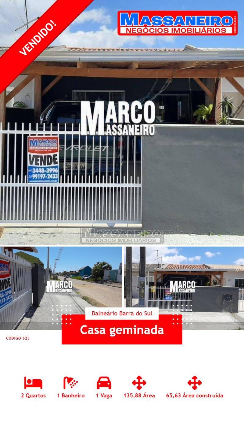 Casa, 2 quartos, 65 m² - Foto 1